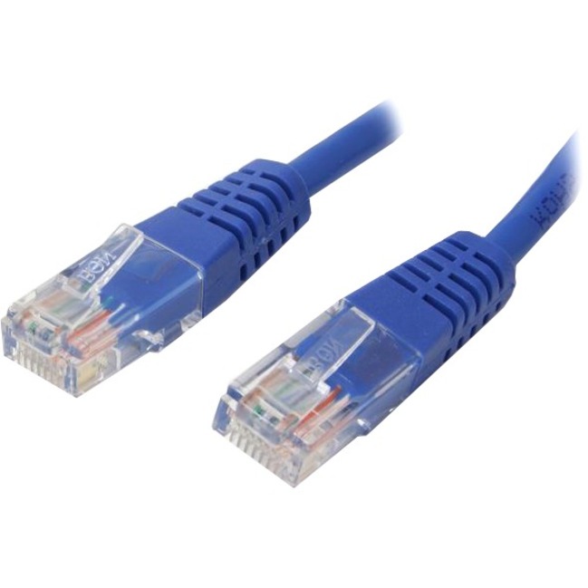 M45PATCH3BL StarTech Cable M45PATCH3BL 3 ft Blue Molded Cat5e UTP Patch Cable Retail M45PATCH3BL StarTech Cable M45PATCH3BL 3 ft Blue Molded Cat5e UTP Patch Cable Retail